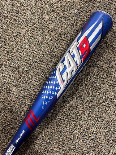 Used 2021 Marucci CAT9 Bat USSSA Certified (-8) Alloy 23 oz 31"