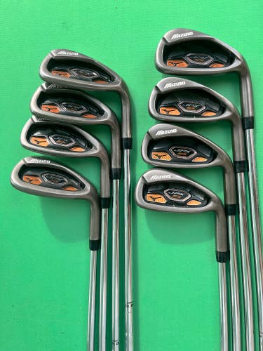 Used Men's Mizuno JPX EZ 2013 Iron Set Right Handed Steel Shaft (4-P,G)