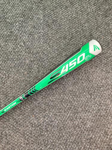 Used Kid Pitch (9YO-13YO) 2018 Easton S450 Bat USABat Certified (-8) Alloy 23 oz 31"