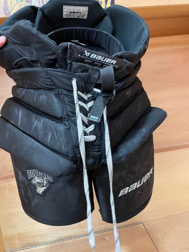Used Large Bauer Pro Stock Pro Hockey Goalie Pants