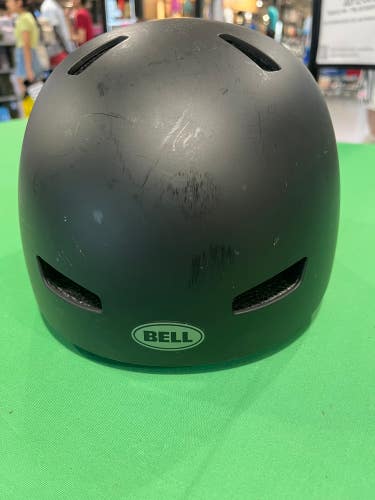 Gray Used Bell Skate Board Helmet 54-58 cm