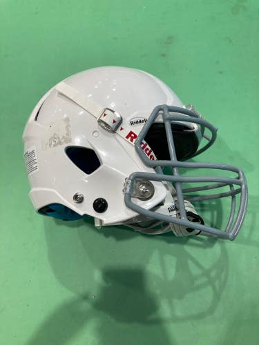 Used White Youth XS Riddell Victor Helmet