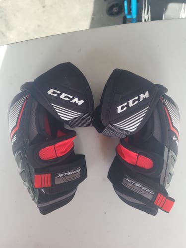 Used Junior Medium CCM JetSpeed Vibe Elbow Pads