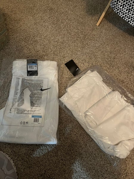 White New Medium Nike Baseball Pants