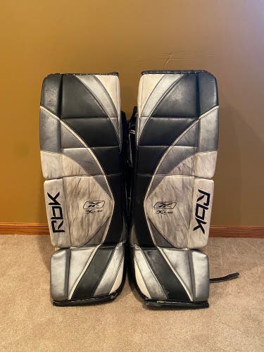 Used  Reebok XPulse Goalie Leg Pads