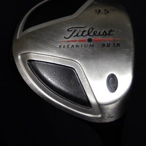 TITLEIST TITANIUM 983K DRIVER LOFT:9.5 FLEX:STIFF LENGTH:45 IN RH NEW GRIP