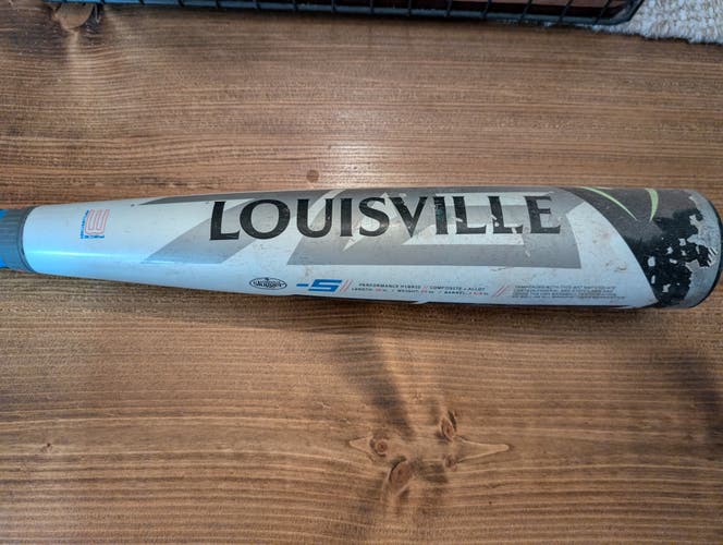 Used 2019 Louisville Slugger Select 718 USABat Certified Bat (-5) Alloy 25 oz 30"