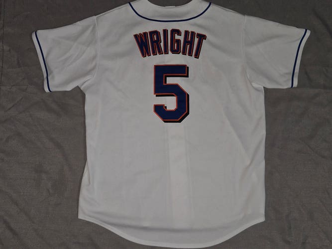 David Wright New York Mets Replica White MLB Jersey