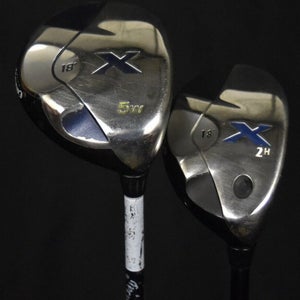 CALLAWAY X GOLF CLUB SETLENGTH: 5W-42.5 2H-41 IN RH NEW GRIP
