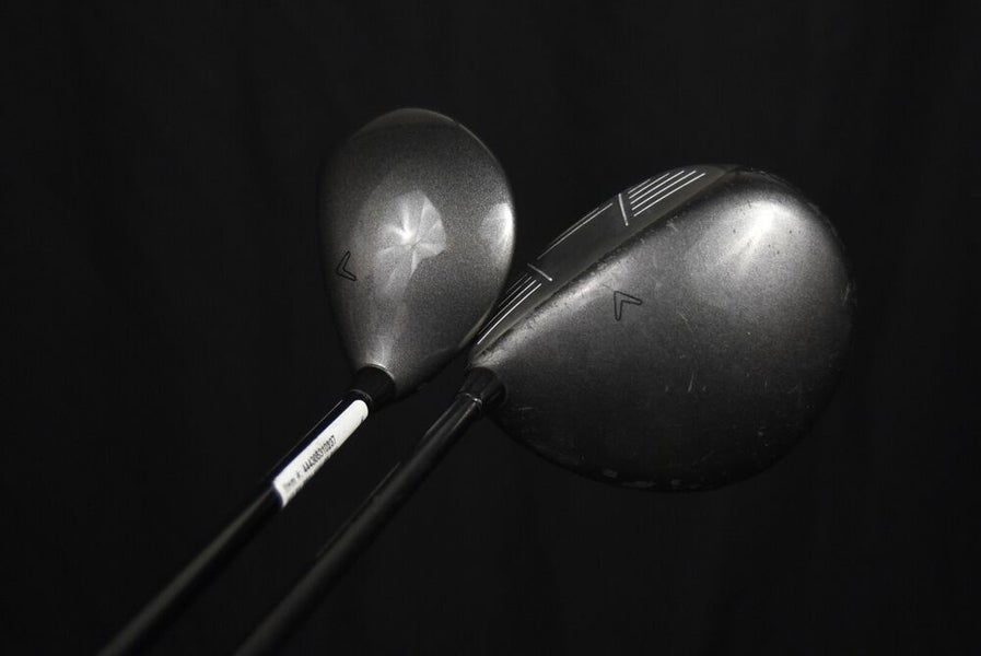 CALLAWAY BIG BERTHA SET DRIVER FLEX:REGULAR LENGTH: D-46 5W-42 IN RIGHT HANDED