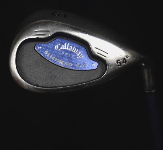 CALLAWAY STEELHEAD X16 WEDGE LOFT:54 FLEX:LADIES LENGTH: 35 IN RIGHT HANDED