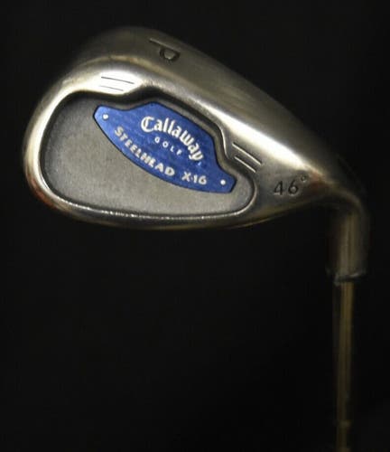 CALLAWAY STEELHEAD X16 WEDGE LOFT:46 FLEX:REGULAR LENGTH: 36 IN RIGHT HANDED