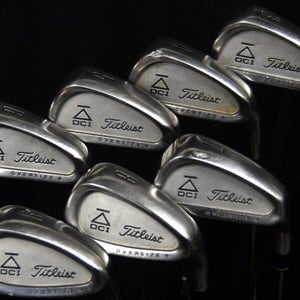 TITLEIST DCI IRON SET (7) FLEX:STIFF LENGTH: (5) 38 IN RIGHT HANDED
