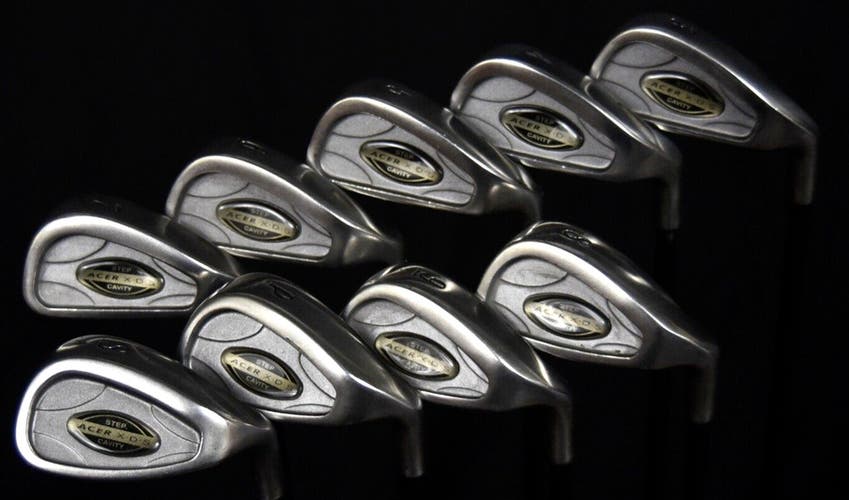 ACER-XDS IRON SET (9) FLEX:REGULAR LENGTH: (5) 38.5 IN RIGHT HANDED