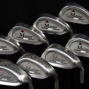 MASTER GRIP MASTER IRON SET (8) FLEX:REGULAR LENGTH: (5) 38 IN RIGHT HANDED