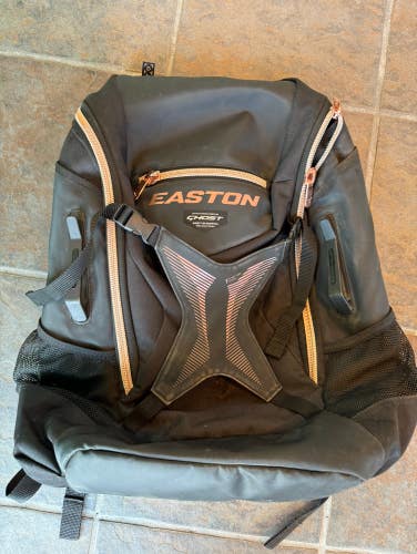 Black Used Easton Bags & Batpacks Bat Pack