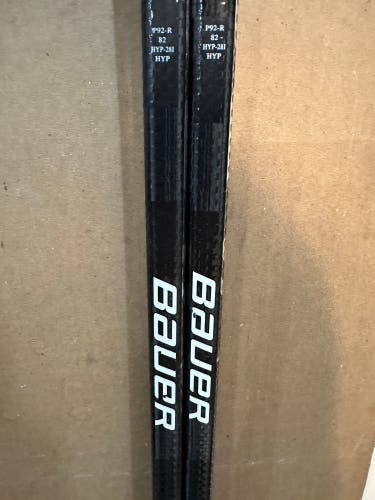 Bauer Vapor HyperLite hockey stick Right P92 82 flex senior D1 Pro Stock