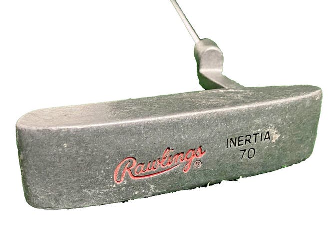 Rawlings Golf Inertia 70 Blade Putter Steel 34.5 Inches Nice Grip RH