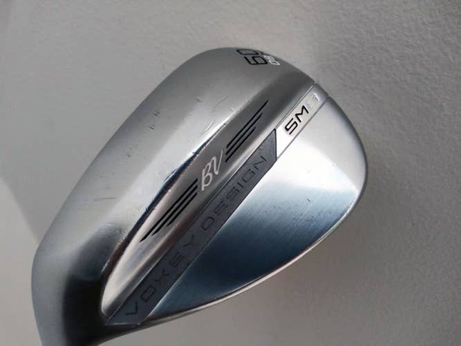 Titleist Vokey SM8 Lob Wedge 60* 08* (Tour Chrome, M Grind, LEFT) Golf