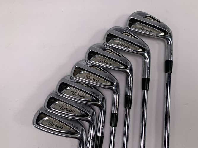 Titleist 714 AP2 Iron Set 4-PW True Temper DG S300 Stiff Steel Mens RH +1/2"