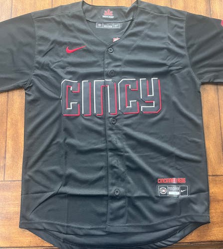 Elly De La Cruz #44 Cincinnati Reds City Connect Small Jersey
