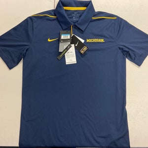 University of Michigan Nike dry fit polo