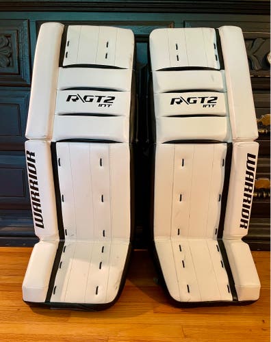 Used  Warrior Ritual GT2 Goalie Leg Pads