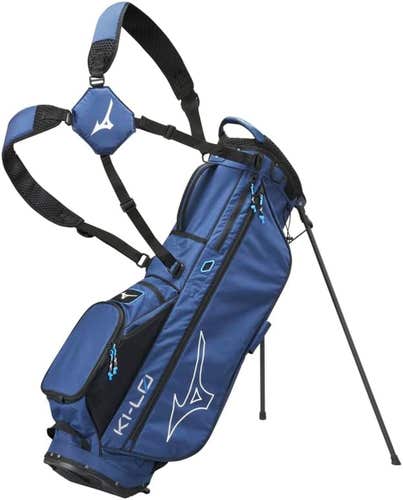 Mizuno K1-L0 Stand Bag (Navy, 9", 5-way Top) 2024 Golf NEW