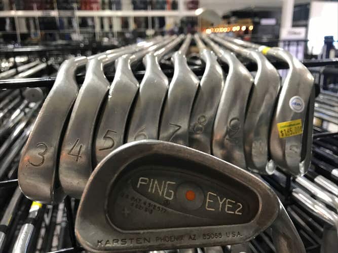 Ping Eye 2 Orange Dot Irons Set 2-P+G Ping KT Stiff Flex Steel Shaft