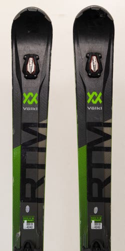 Used 2019 Volkl RTM 84 Skis With Bindings, Size: 167 (241091)