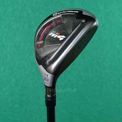 TaylorMade M4 Hybrid 22° 4 Iron Mitsubishi Chemical Fubuki TM6 Graphite Regular