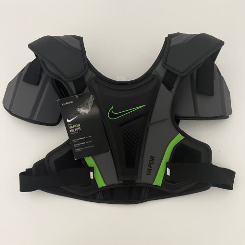 (Size L) Nike Vapor 2.0 Shoulder Pads Brand New Adult Black/Green