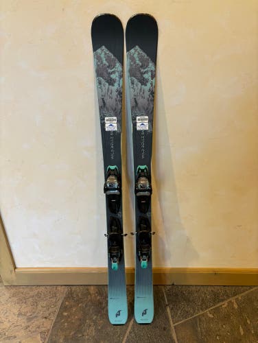 2022 Nordica Wild Belle Skis With Marker Bindings 156cm