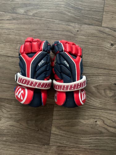 Used Warrior Large Evo Lacrosse Gloves