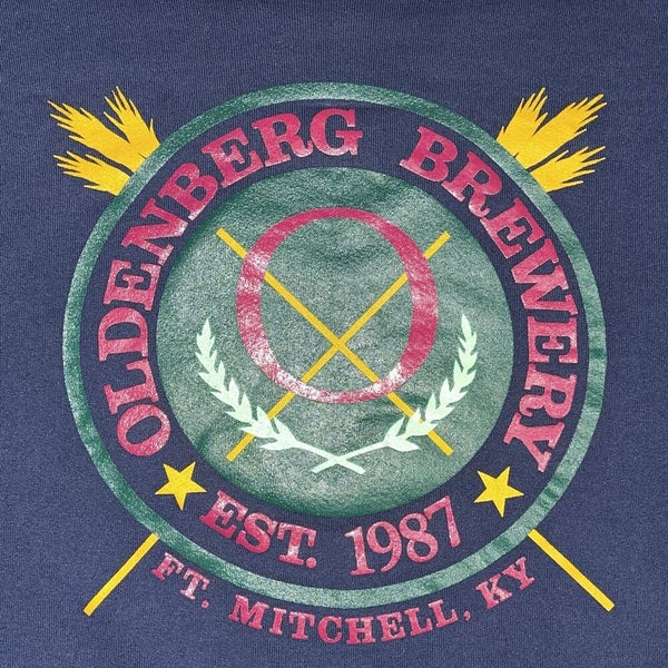 Vintage Oldenberg Brewery Ft. Mitchell Kentucky Crewneck Sweatshirt RARE Size M