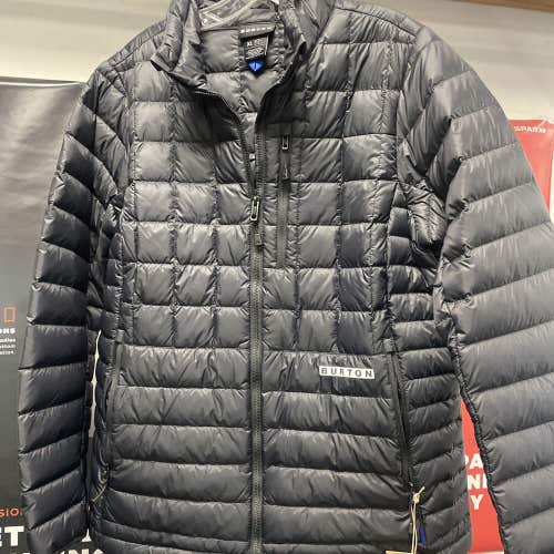 Brand New $219 Women’s Size Xl Burton Mid Heat Down Insulated Jacket. True Black