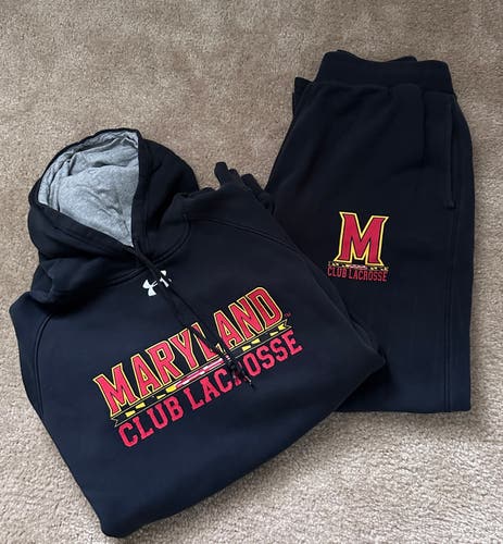 University of Maryland Club Lacrosse sweatshirt/sweatpants