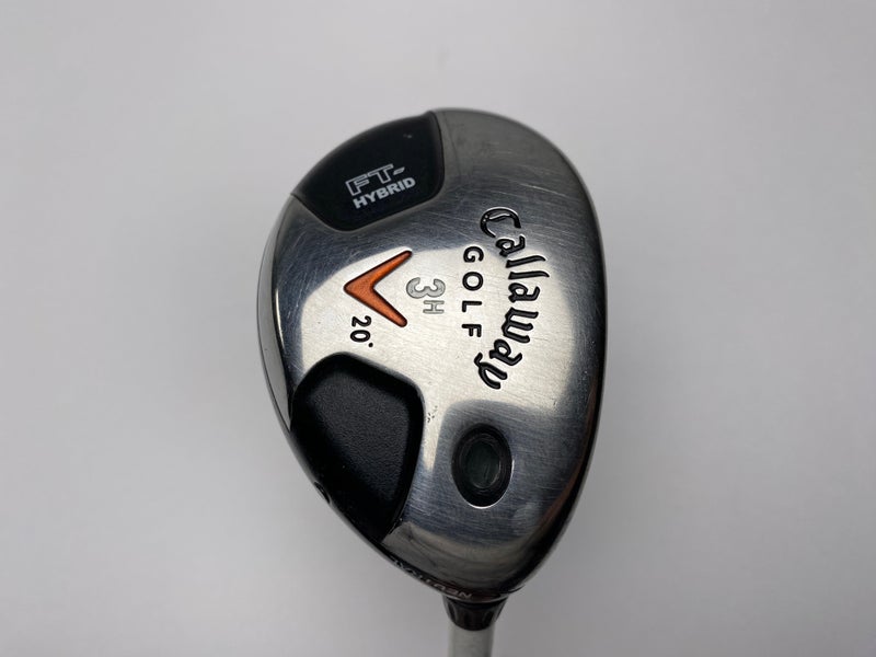 Callaway Fusion FT Hybrid 3 Hybrid 20* Aldila NVS Hybrid 85g Regular Graphite RH