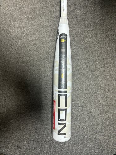 New 2025 Rawlings USSSA Certified (-8) 23 oz 31" Icon Bat