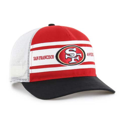 47 Brand San Francisco 49ers Gridiron Super Stripe '47 Hitch Relax NFL Hat