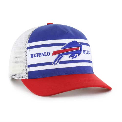 47 Brand Buffalo Bills Gridiron Super Stripe '47 Hitch Relax NFL Branded Hat