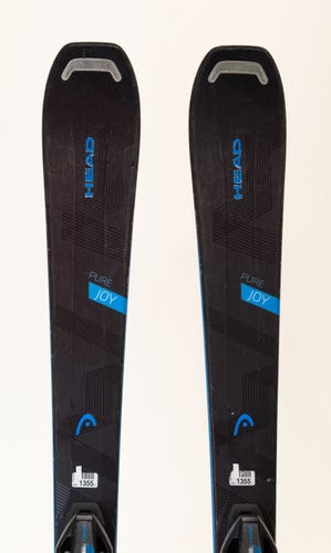 Used 2019 HEAD Pure Joy Skis With Bindings, Size: 143 (241073)