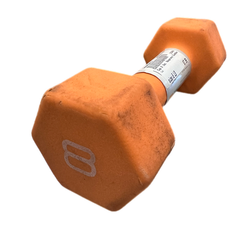 Used Cap 8lb Dumbell