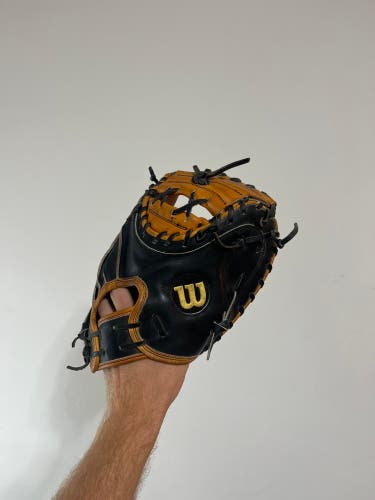 Wilson a2000 pudge 32.5 catchers mitt baseball glove