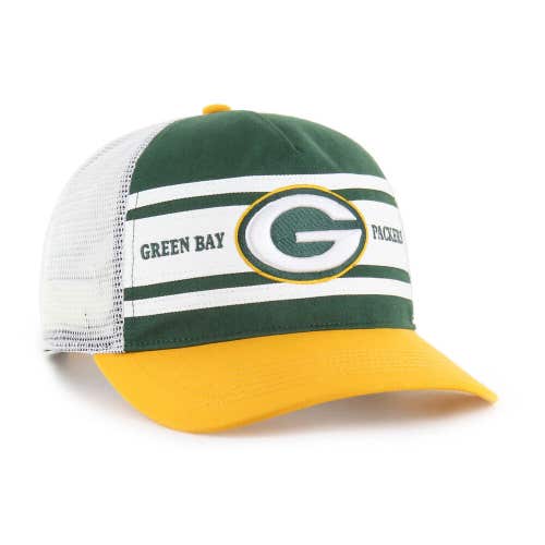 47 Brand Green Bay Packers Gridiron Super Stripe '47 Hitch NFL Branded Hat