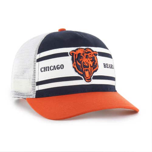 47 Brand Throwback Chicago Bears Gridiron Super Stripe '47 Hitch NFL Branded Hat