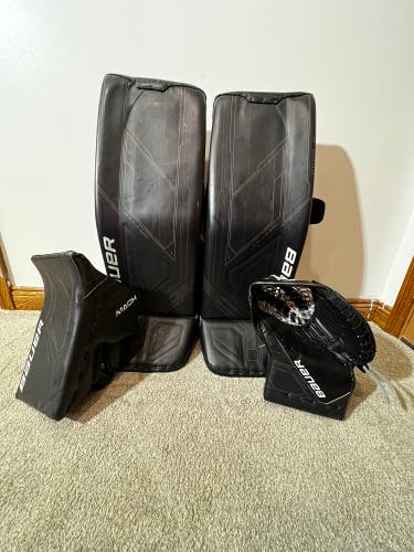 Used Bauer Mach Goalie Full Set