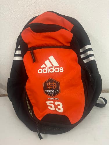 Orange Used Men's Adidas Backpacks & Bags Backpack Houston Dynamo #53