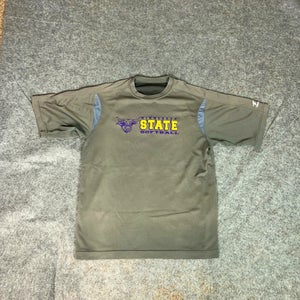 Minnesota State Mavericks Mens Shirt Medium Gray Tee T Softball NCAA Sports C9