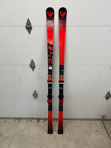 Used Rossignol 185 cm Racing Hero Athlete GS Skis w/Look SPX15 Bindings